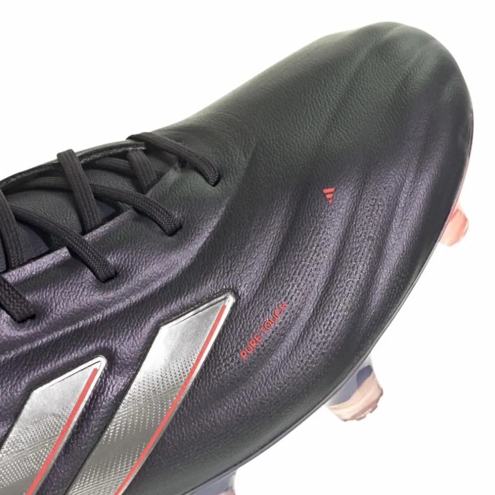 Adidas Copa Pure 2 Elite FG voetbalschoenen aurora black platinum metallic turbo
