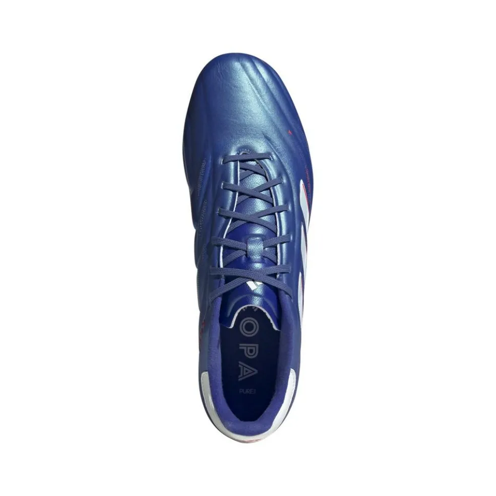 Adidas Copa Pure 2.1 FG voetbalschoenen lucid blue cloud white solar red
