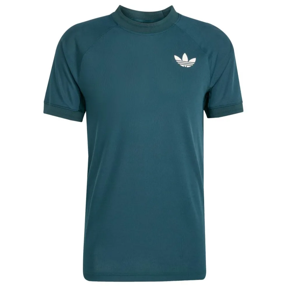 Adidas Pro Climacool + Freelift tennispolo heren aurora ivy