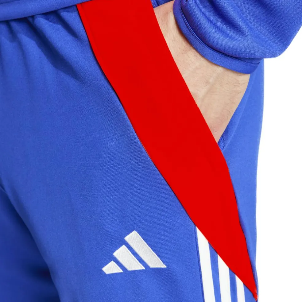 Adidas Tiro trainingsbroek heren 24 lucid blue app solar red white