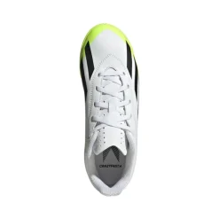 Adidas X Crazyfast.4 zaalvoetbalschoenen junior white core black