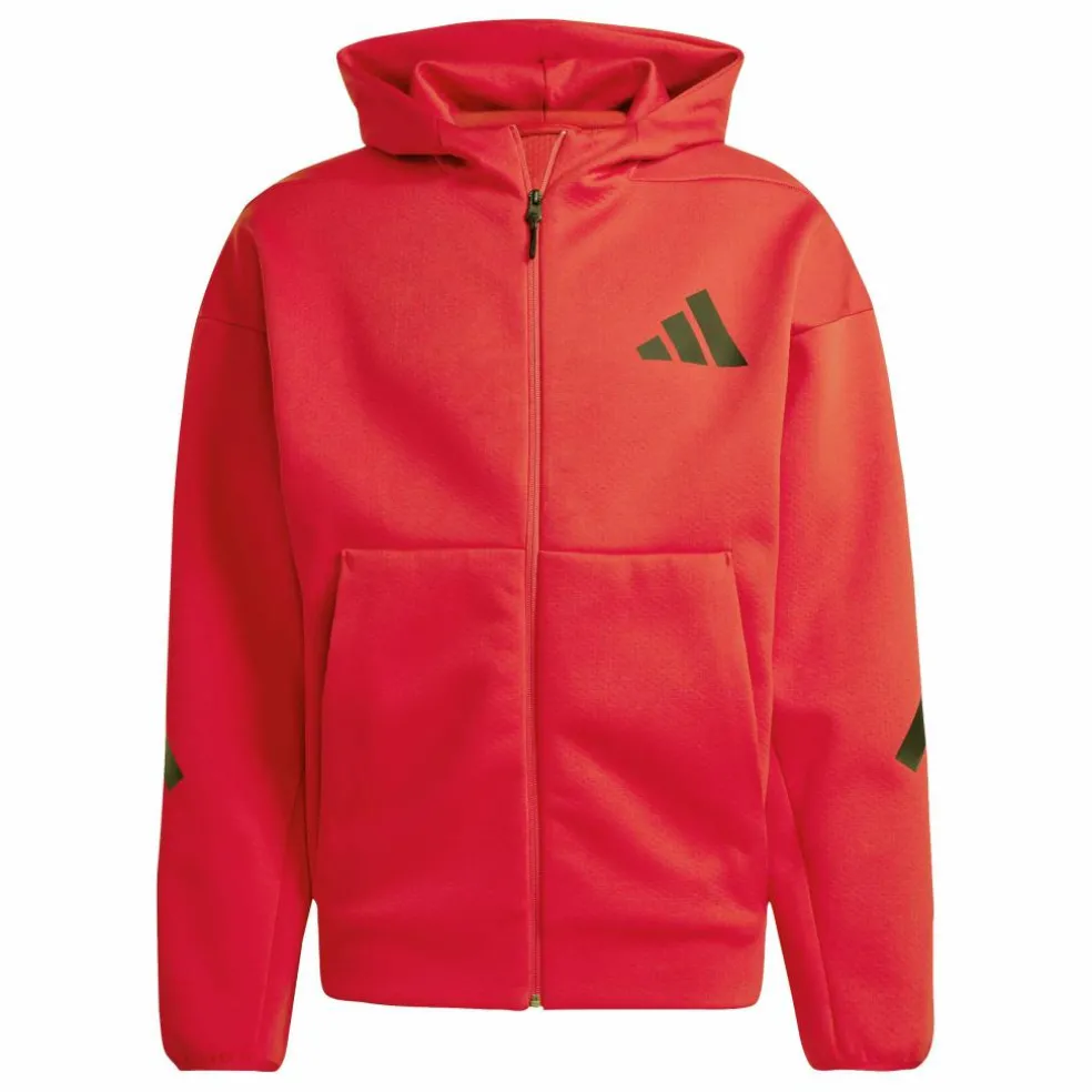 Adidas Z.N.E. trainingsjack heren pure ruby