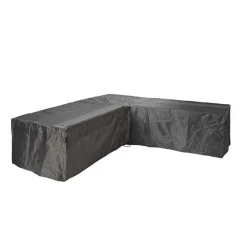 Aerocover Loungesethoes hoekset 255 x 255 x 100 x 70 antraciet