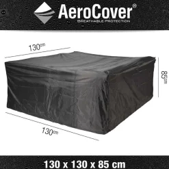 Aerocover Tuinsethoes 130 x 130 x 80 antraciet