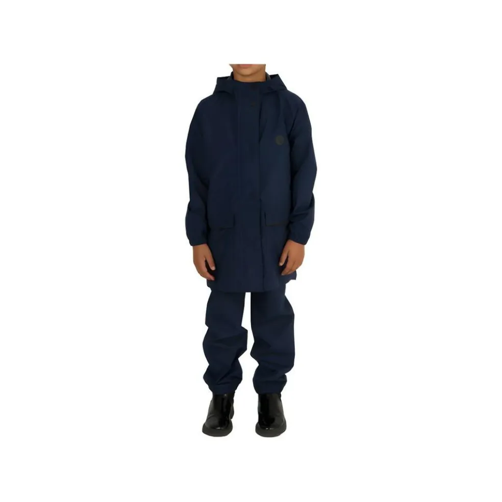 Agu Go Kids Parka Essential regenjas junior navy blue - 134 - 140