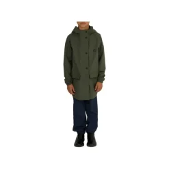 Agu Go Kids Parka Essential regenjas junior army  green - 122 - 128