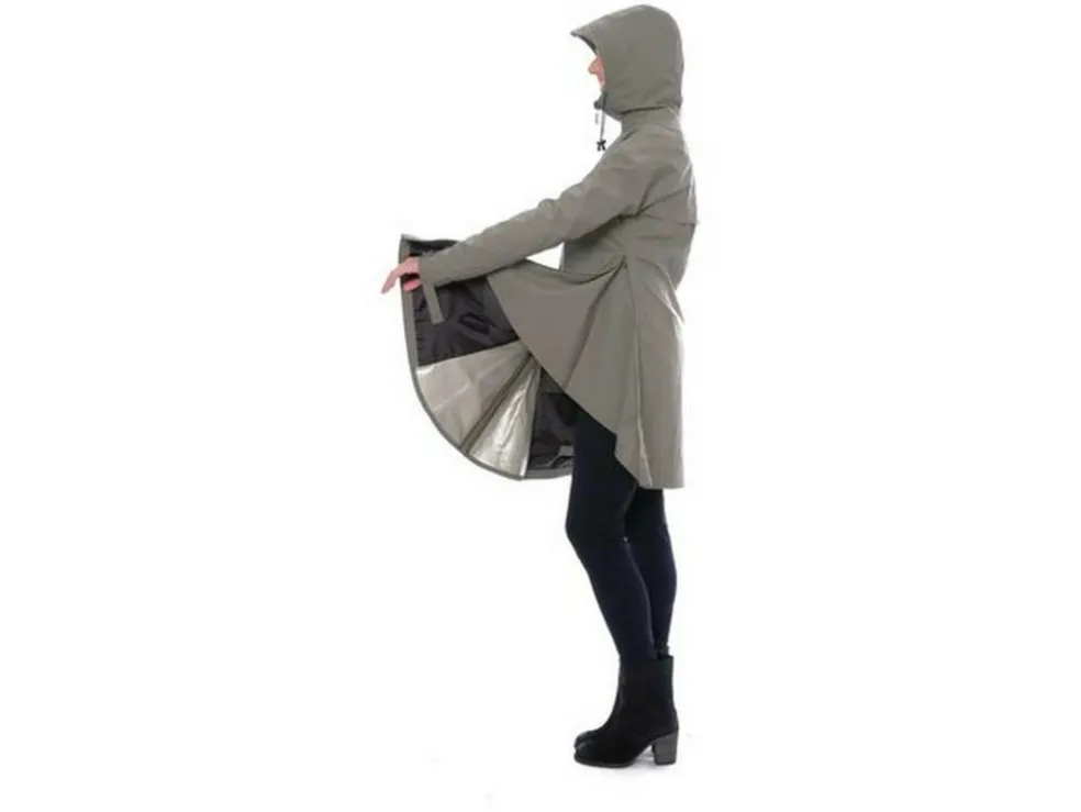 Agu Seq regenjas dames olive