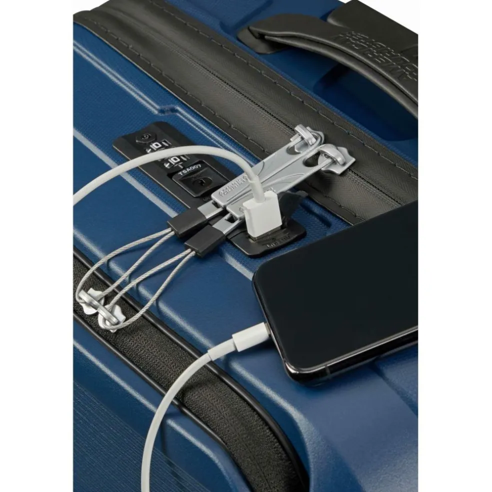 American Tourister Airconic Spinner 55 koffer cm midnight navy