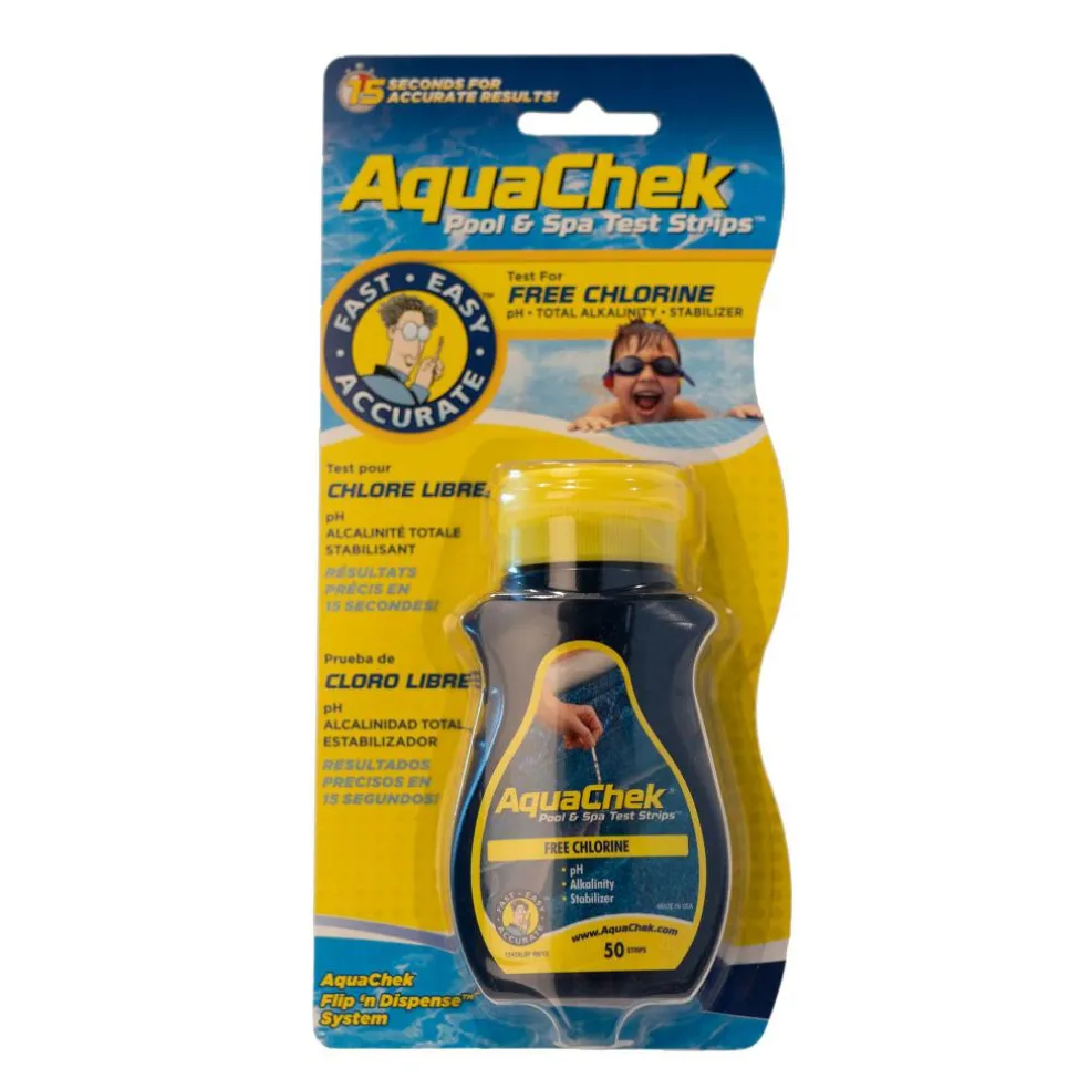 Aquachek 4-in-1 teststrips