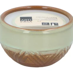 Arti Casa Citronella aztec pot kaars assorti