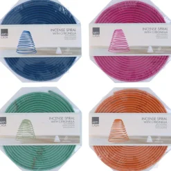 Arti Casa  Wierook spiraal 4 kleuren assorti