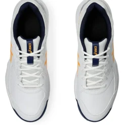 Asics GEL-LETHAL FIELD 2 hockeyschoenen dames white stadium orange