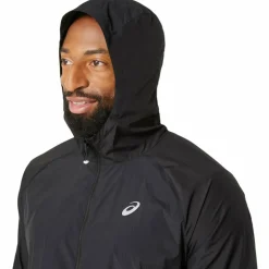 Asics Road Packable hardloopjack heren performance black