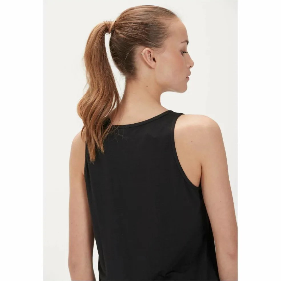 Athlecia Mota tanktop dames black melange