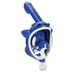 Atlantis Full Face Whale snorkelmasker junior blue