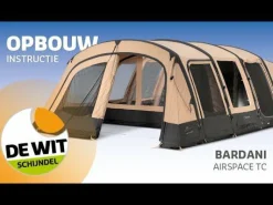 Bardani AirSpace 410 TC opblaasbare tent beige