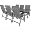 Bardani Olivia 240 x 100 cm Alice 6 tuinset grey