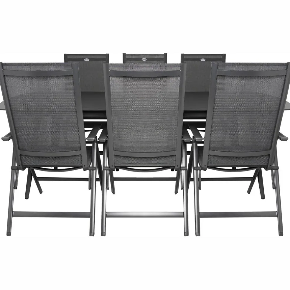 Bardani Olivia 240 x 100 cm Aruba 6 tuinset grey