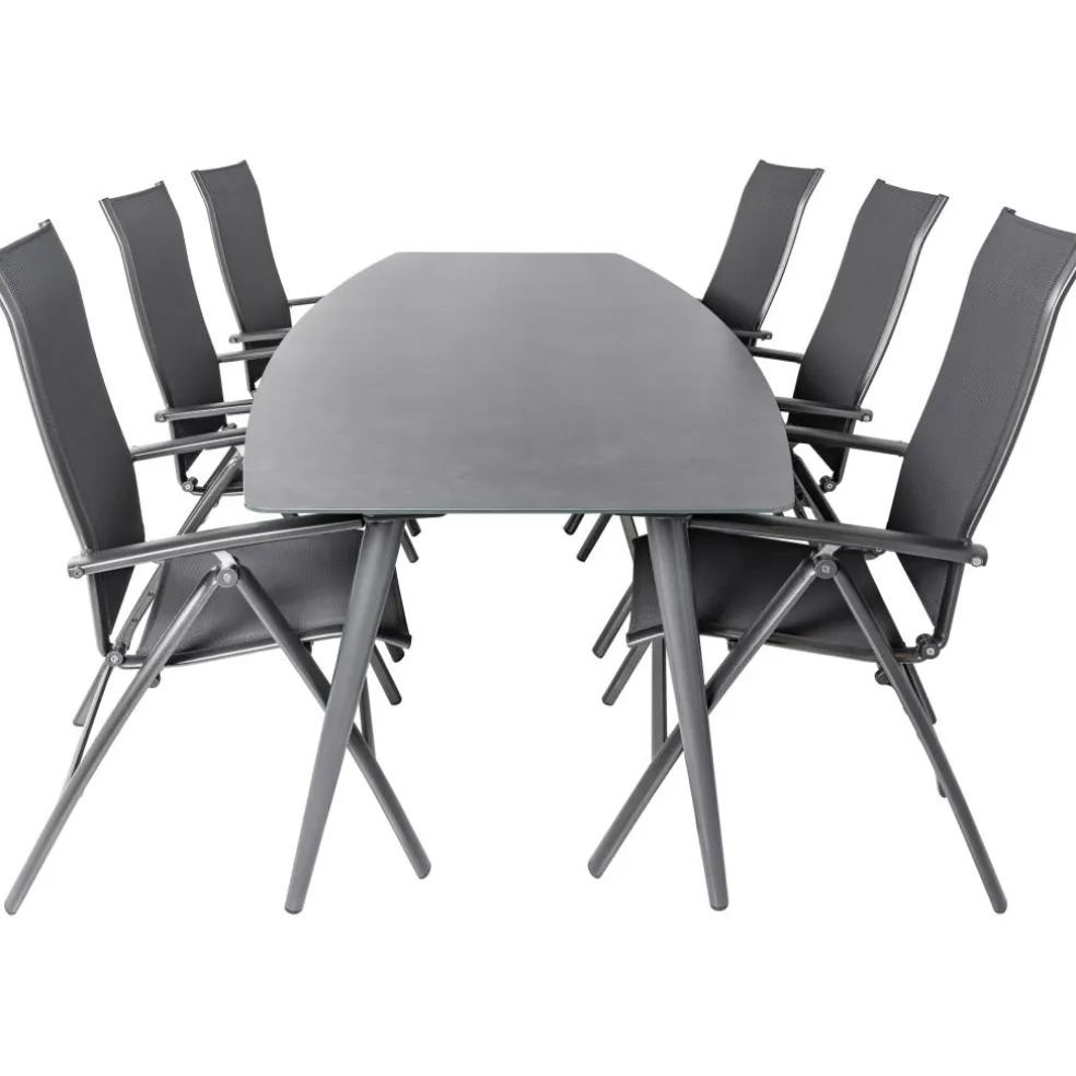 Bardani Rosario Legato verstelbaar 260 x 105 cm tuinset 7-delig