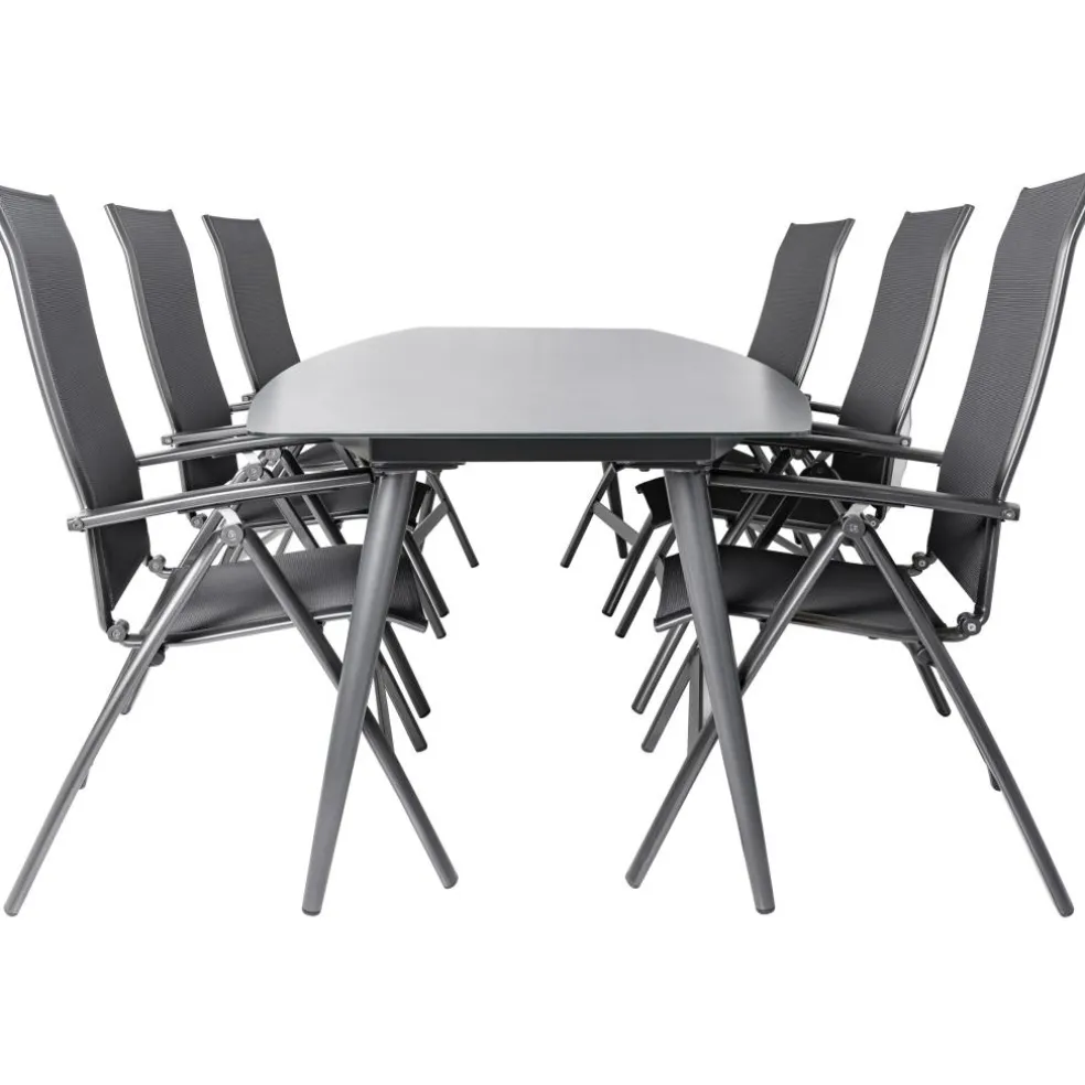 Bardani Rosario Legato verstelbaar 260 x 105 cm tuinset 7-delig