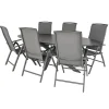 Bardani Varesse 240 x 108 cm Capri 6 tuinset antraciet