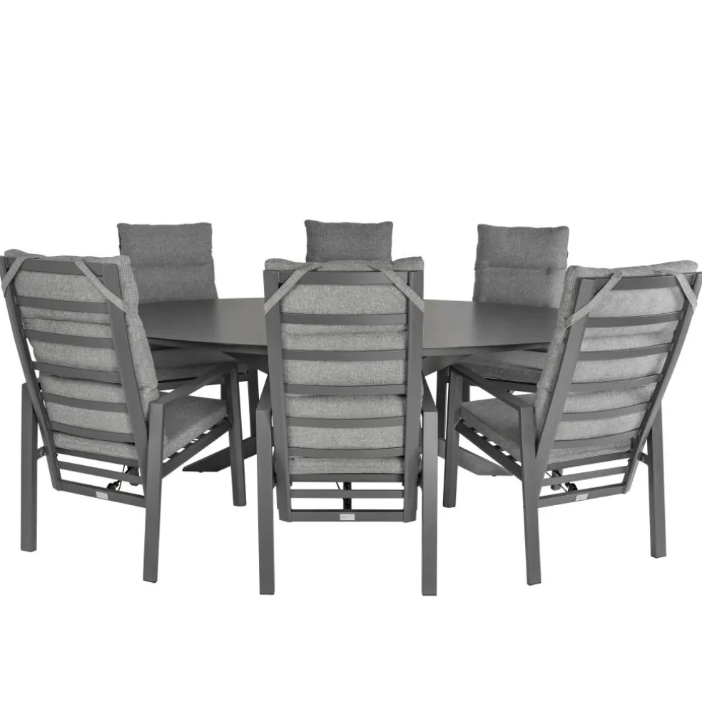 Bardani Varesse 240 x 108 cm Impera 6 tuinset antraciet