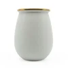 Barebones Emaille beker egg shell 2-pack
