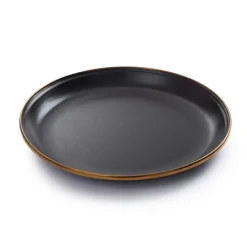 Barebones Emaille plat bord  ø 210 mm charcoal 2-pack