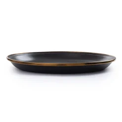 Barebones Emaille plat bord ø 210 mm charcoal 2-pack