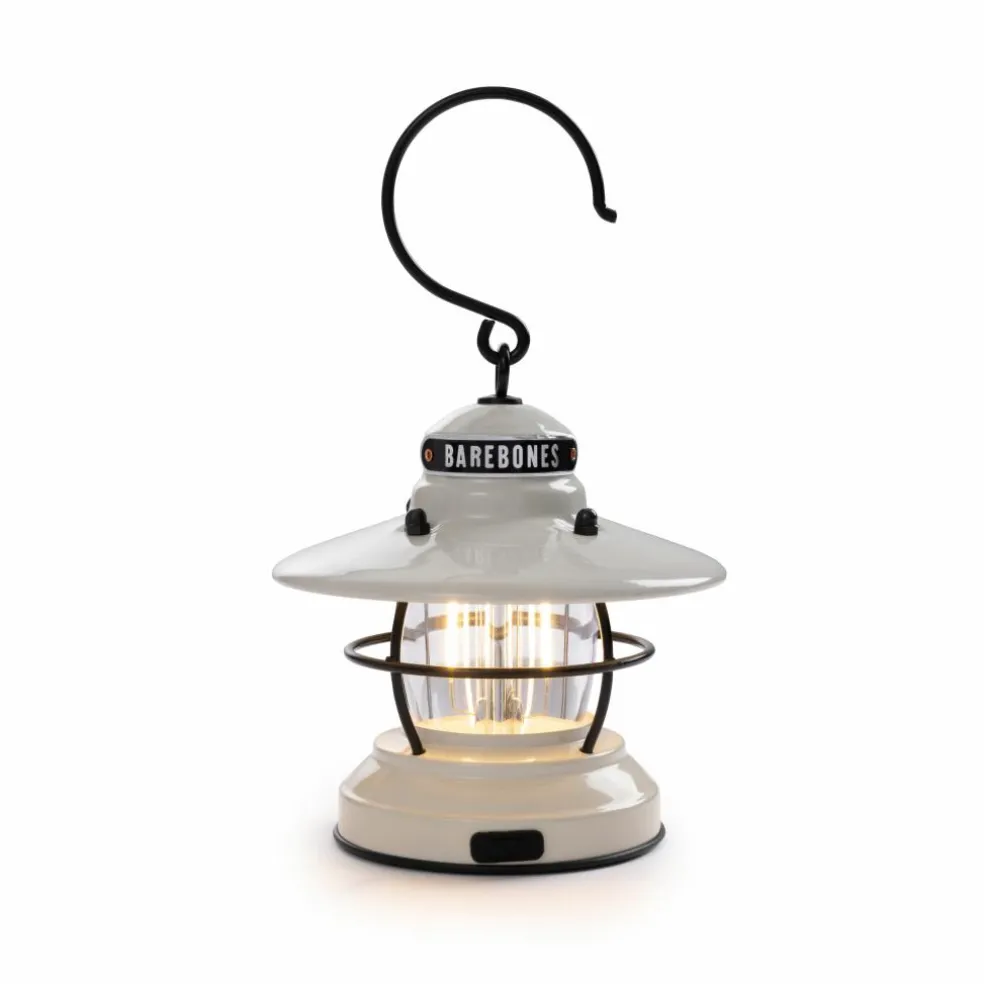 Barebones Mini Edison lantaarn vintage white