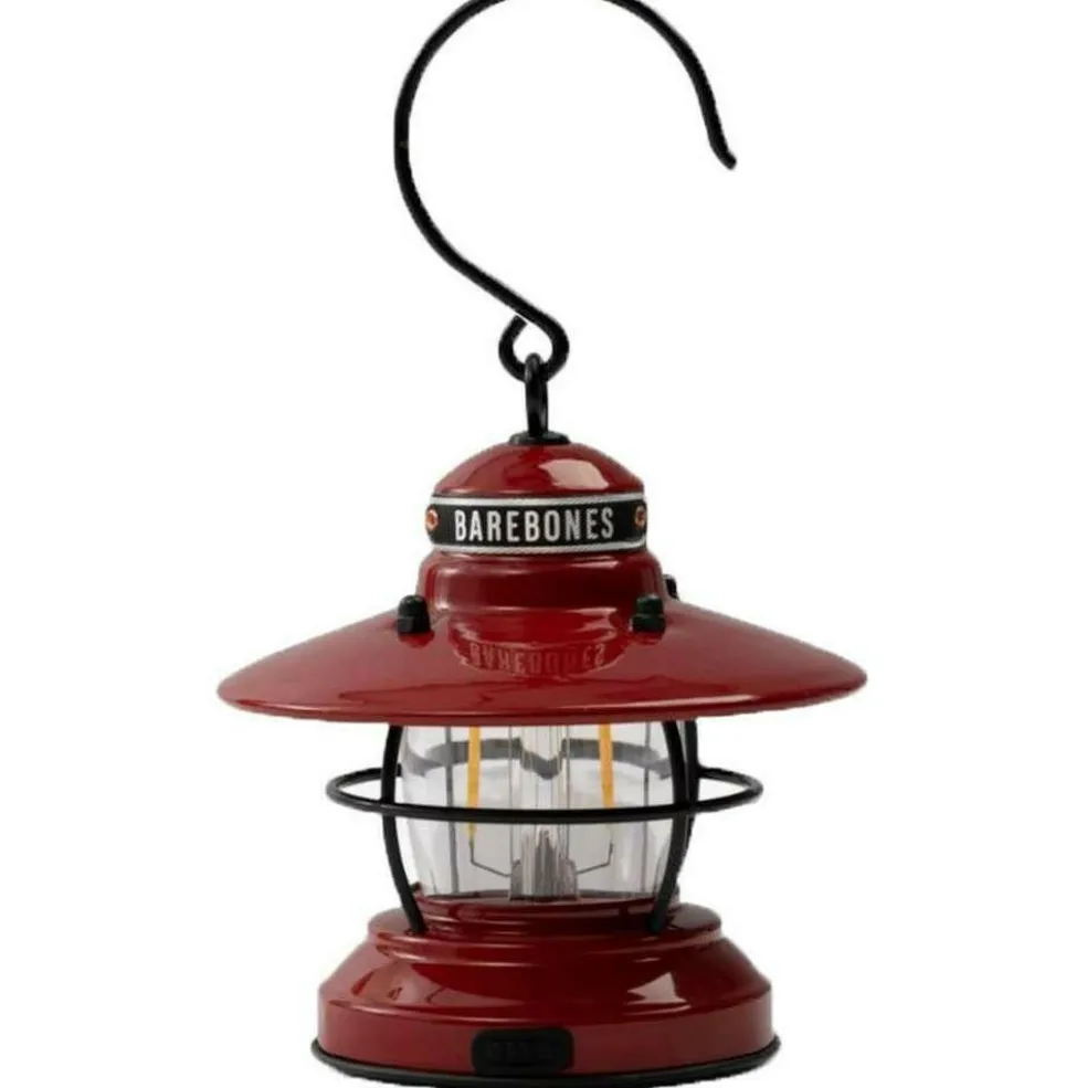 Barebones Mini Edison lantaarn red