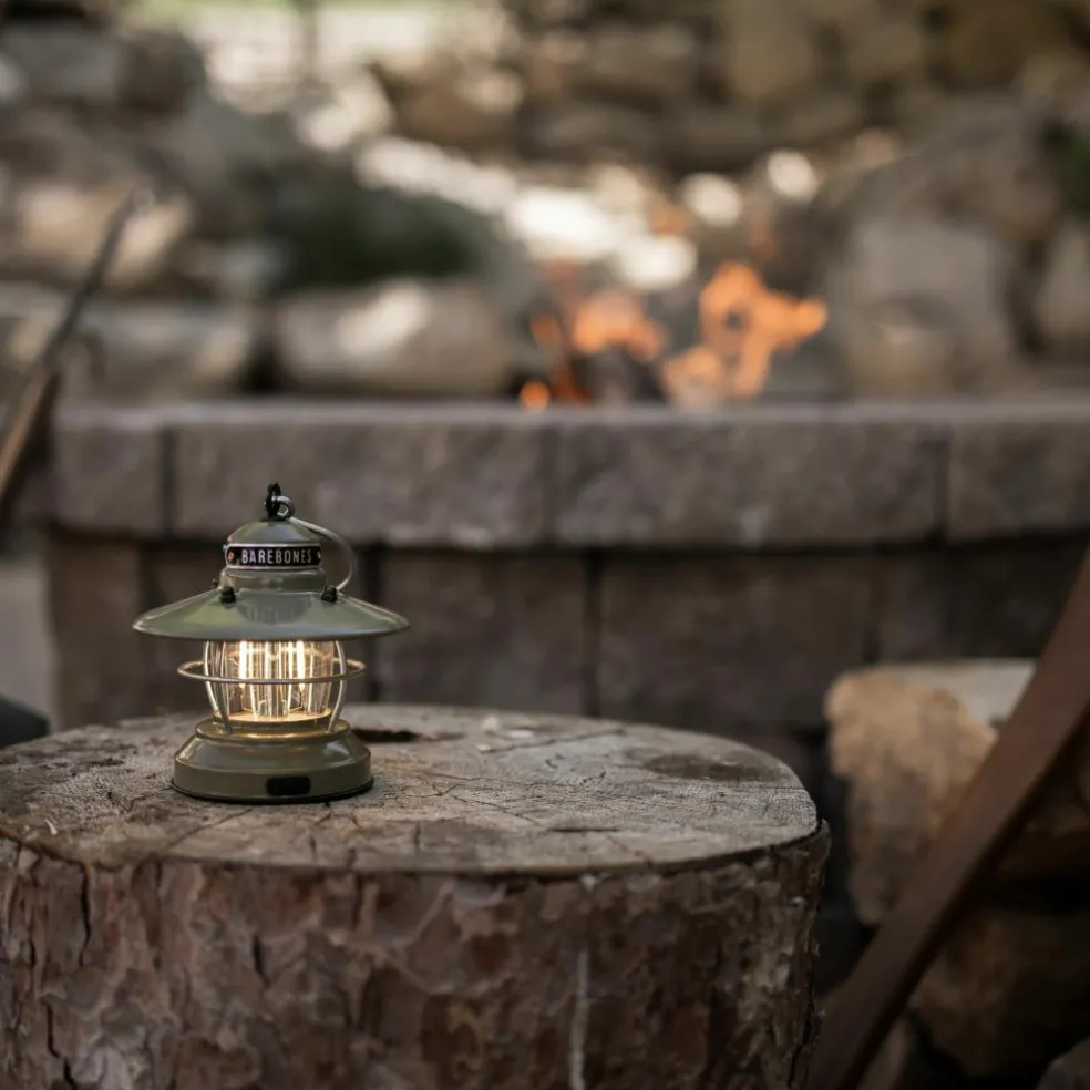 Barebones Mini Edison lantaarn olive