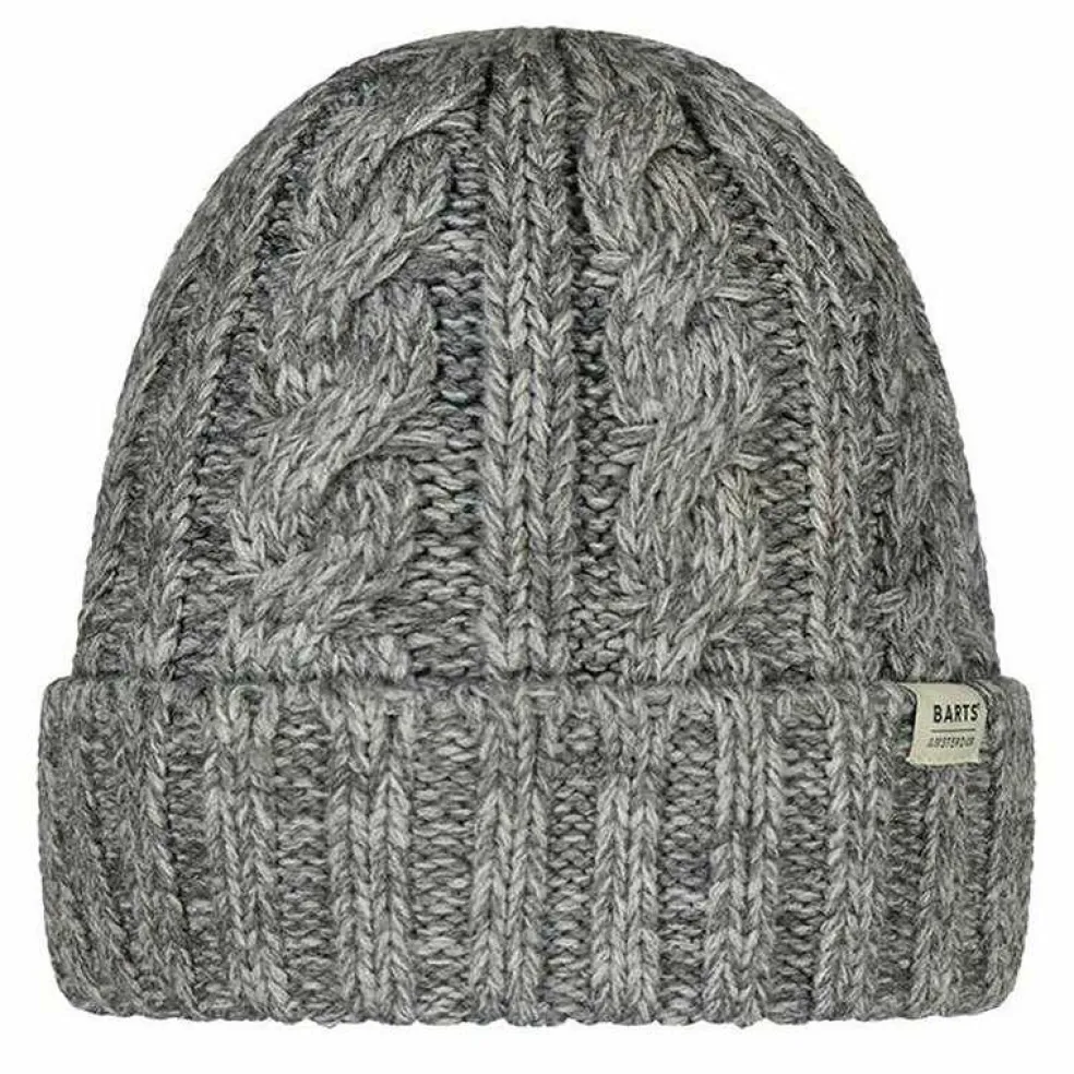Barts Kaen muts heren heather grey