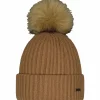 Barts Kenzie muts dames light brown