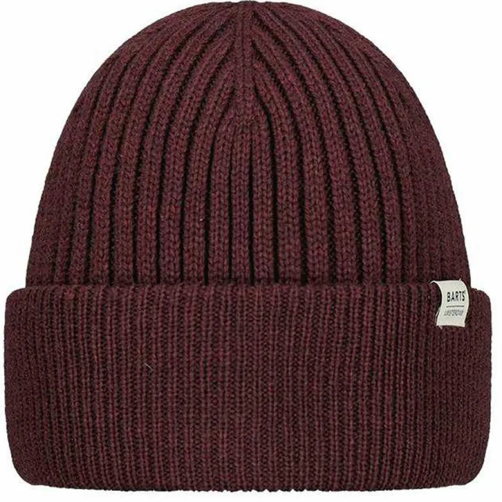 Barts Nieck muts heren burgundy