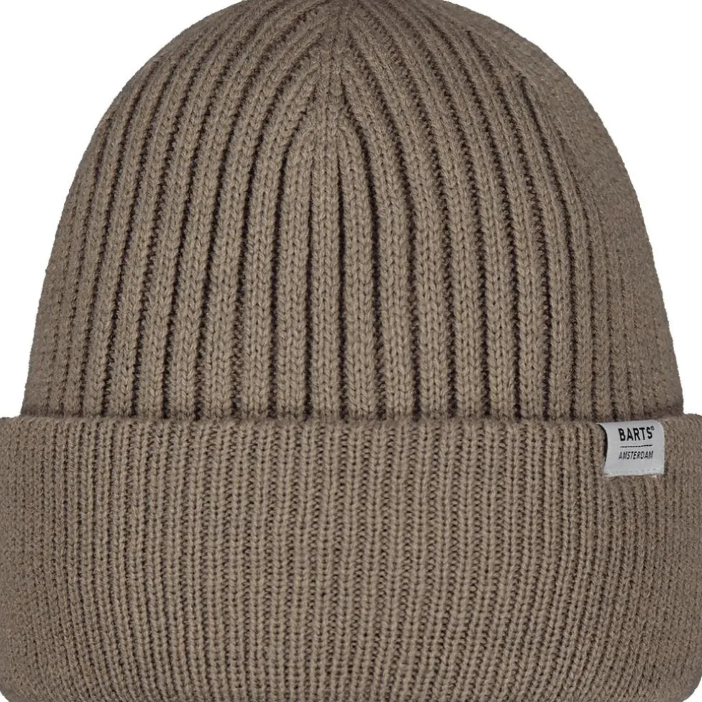 Barts Nieck muts heren taupe