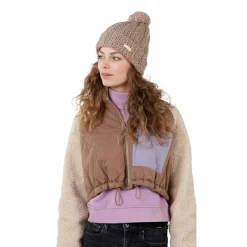 Barts Nirvaan muts dames light brown