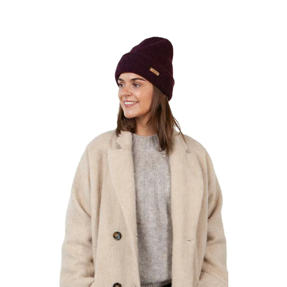 Barts Witzia muts dames aubergine