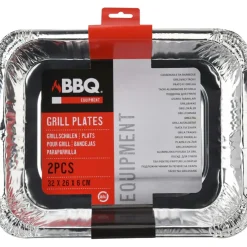 BBQ Aluminium bakken 2 stuks
