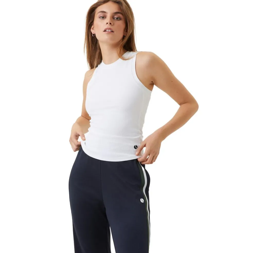 Björn Borg Ace Rib Pocket tennis tanktop dames brilliant white