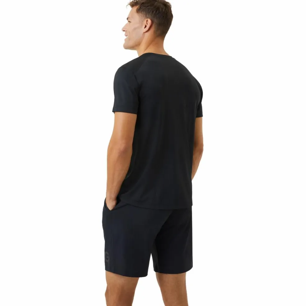 Björn Borg Borg Athletic shirt heren black beauty