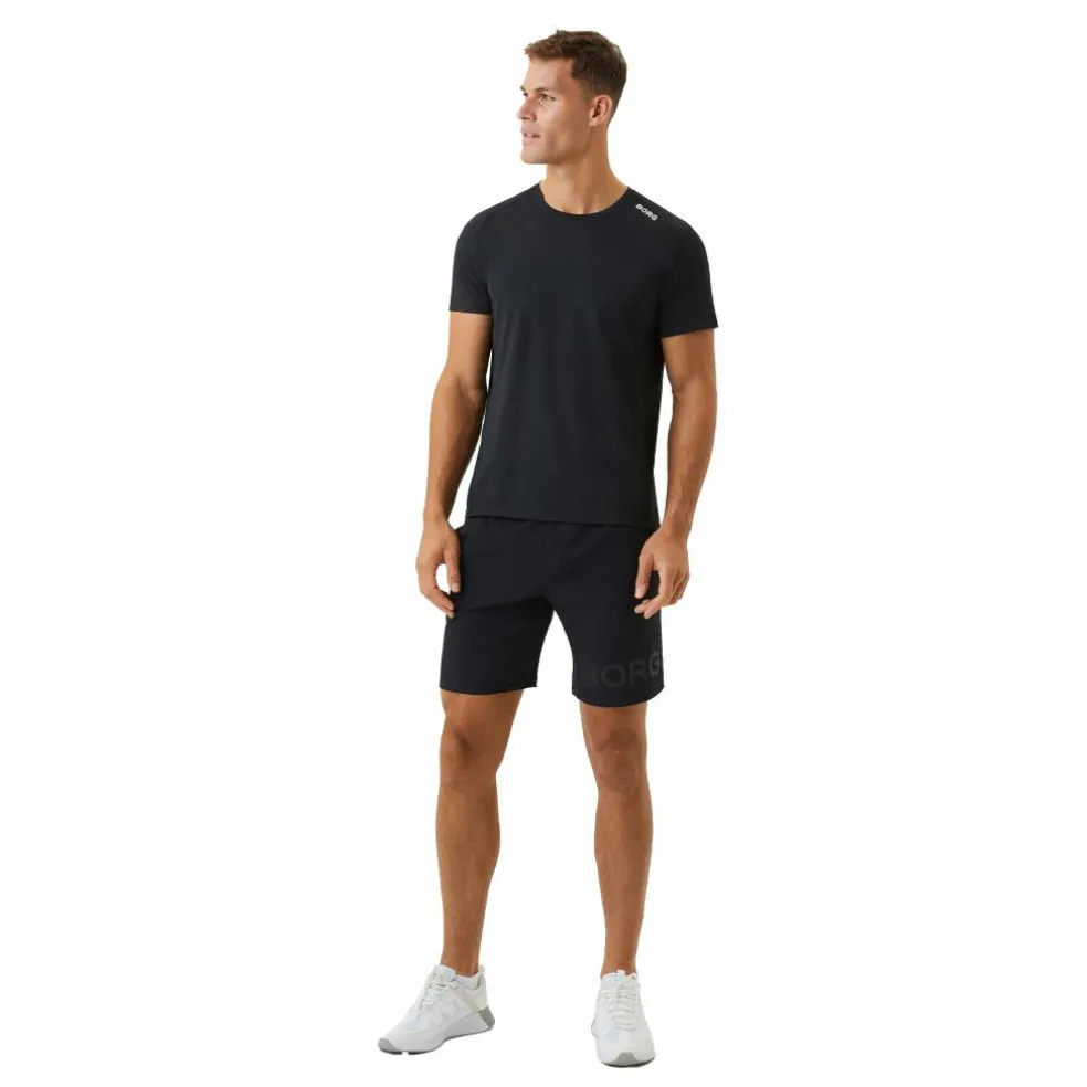 Björn Borg Borg Athletic shirt heren black beauty