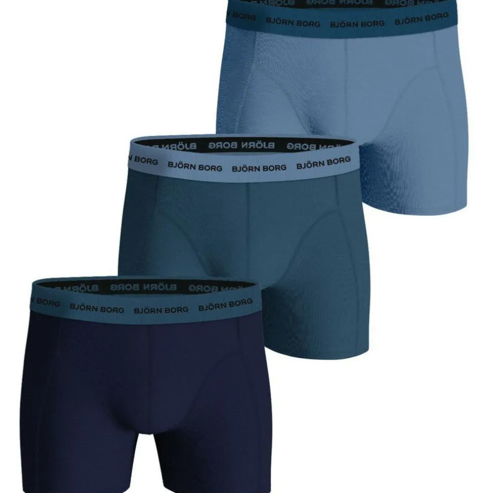 Björn Borg Cotton Stretch onderbroek heren multicolour 3-pack