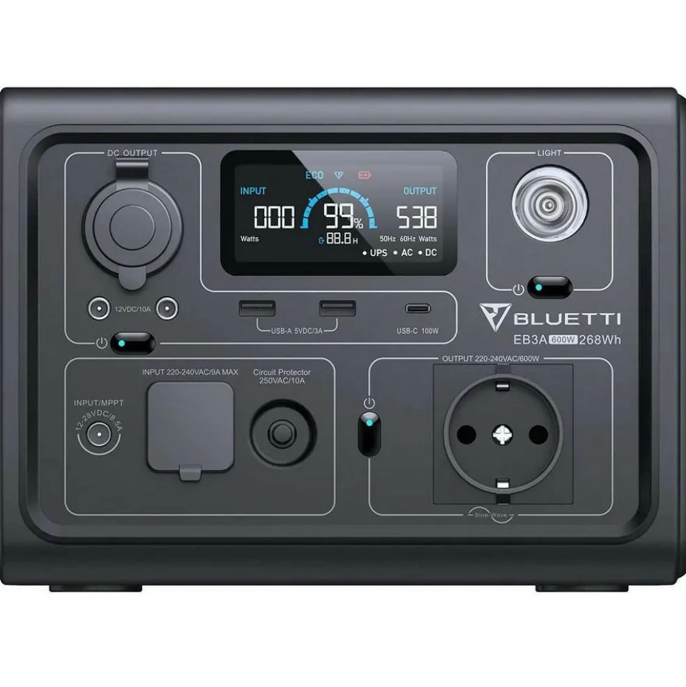Bluetti EB3A Portable powerstation