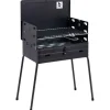 Bo-Camp Koffermodel houtskoolbarbecue black