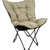 Bo-Camp Redbridge M vlinderstoel beige