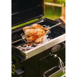 Boretti Carbone houtskoolbarbecue black