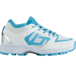 Brabo Elite hockeyschoenen junior white argentinian blue