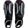 Brabo F4 Metallic scheenbeschermers junior zwart