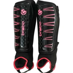 Brabo F4 scheenbeschermers black pink